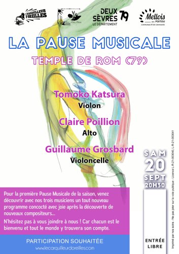 Pause Musicale - Temple de Rom - 20h30