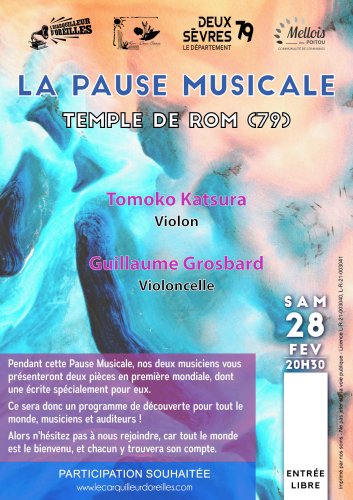 Pause Musicale - Temple de Rom - 20h30