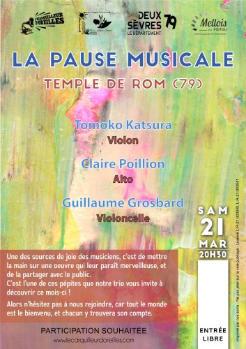 Pause Musicale - Temple de Rom - 20h30