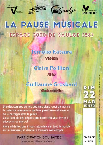 Pause Musicale - Espace 2000 de Saulgé - 15h30