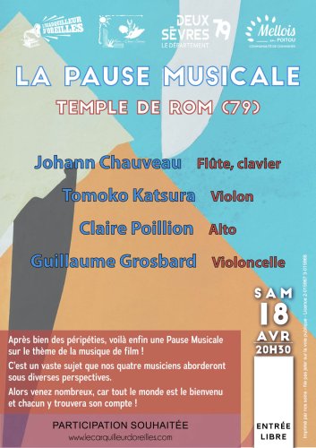 Pause Musicale - Temple de Rom - 20h30