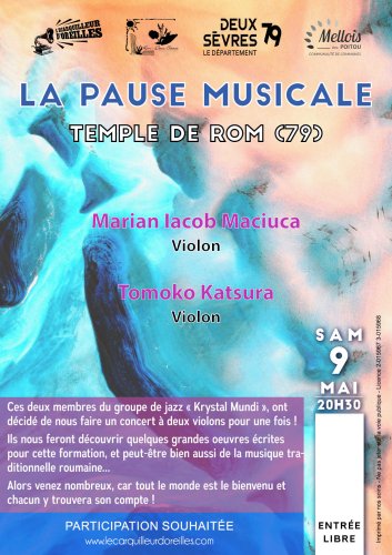 Pause Musicale - Temple de Rom - 20h30