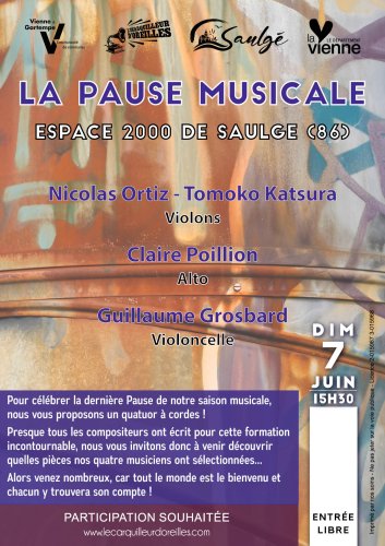 Pause Musicale - Espace 2000 de Saulgé - 15h30