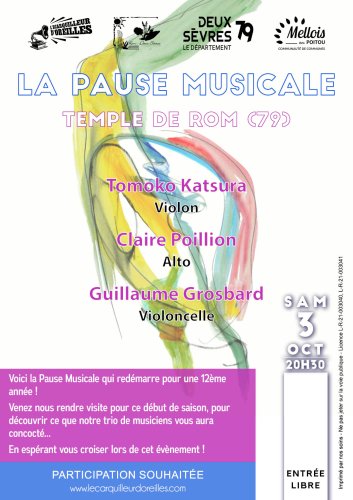 Pause Musicale - Temple de Rom - 20h30