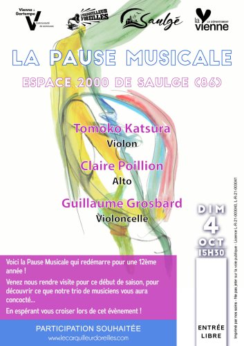 Pause Musicale - Espace 2000 de Saulgé - 15h30