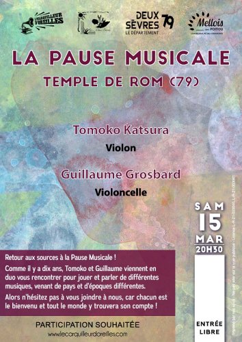Pause Musicale - Temple de Rom - 20h30
