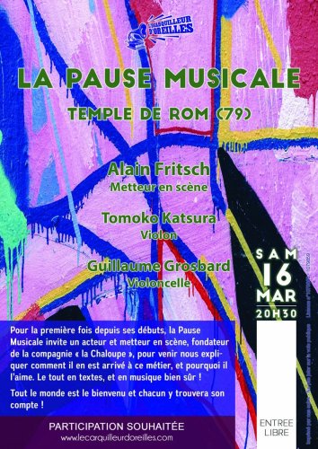 Pause Musicale - Temple de Rom (79) - 20h30
