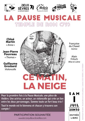 Pause Musicale - Temple de Rom (79) - 20h30