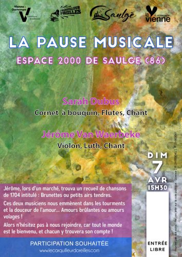 Pause Musicale - Espace 2000 de Saulgé (86) - 15h30